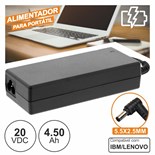 ALIMENTADOR PC LENOVO 90W 20V 4.5A 5.5x2.5mm