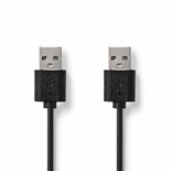 CABO USB-A MACHO / USB-A MACHO 2MTS