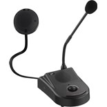 INTERCOMUNICADOR "GLASSCOM" GOOSENECK COM PULSADOR E COLUNA