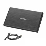  CAIXA EXTERNA PARA DISCO 2.5" SATA II PRETA