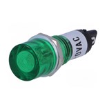 SINALIZADOR 230VAC Ø10mm VERDE