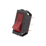 INTERRUPTOR BASCULANTE LUMINOSO 1C/2P 20A/12VDC VERMELHO