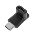ADAPTADOR USB-C 3.0 ANGULO 90º MACHO- FEMEA