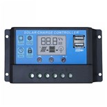 REGULADOR PAINEL FOTOVOLTAICO 60A 12/24VDC 2xUSB