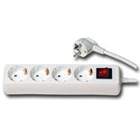 EXTENSAO CORRENTE SCHUKO 4 VIAS C/ INTERRUPTOR.1,5MT