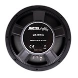 ALTIFALANTE GRAVES 250MM 10" 8OHM 250W 93DB MASTER AUDIO