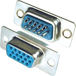 FICHA SUB-D HD 15P FEMEA / FORMATO 9P