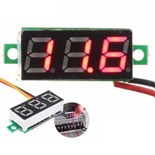 VOLTIMETRO DIGITAL LED VERMELHO 2,5-30VDC    