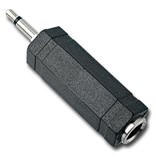 ADAPT/JACK 3,5mm M.MONO/6,5mm FEMEA MONO