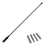 ANTENA AM/FM UNIVERSAL PARA AUTOMOVEL COM ADAPTADORES 42,5cm