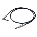 CABO PROFISSIONAL JACK 6.3 MACHO MONO / JACK 6.3 MACHO MONO CURVA 5MTS