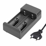 CARREGADOR PARA 2 BATERIAS LI-ON      