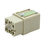 FICHA HDC 3A 6PINOS FEMEA 400V/16A HARTING