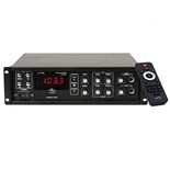AMPLIFICADOR 4 CANAIS 100V-70V-8-4 Ohms 80W 230V BT