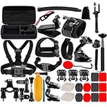 CONJUNTO ACESSORIOS P/ CAMERAS DESPORTIVAS 50 EM 1       