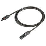 CABO ENERGIA SOLAR C/ FICHA MC4 MACHO / FEMEA 2MTS