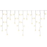 CORTINA 400 LEDS BRANCO QUENTE 3000K IP44 15M