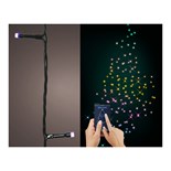 LUZES NATAL 50 LEDS  BLUETOOTH MULTICOR 9.9M