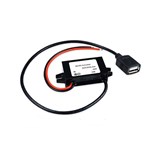 CONVERSOR STEP-DOWN 12VDC>5VDC 3A USB FEMEA IP68   