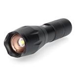 LANTERNA ALUMINIO 1 LED CREE COM ZOOM         