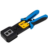 ALICATE P/ CRAVAR FICHAS RJ45 PASSANTES