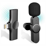 MICROFONE S/ FIOS LAPELA C/ RECEPTOR FICHA LIGHTNING