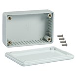 CAIXA ABS 135x75x50mm CINZA