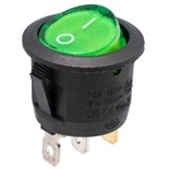 INTERRUPTOR COM LUZ VERDE 250V 6A    