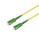 CABO FIBRA OTICA C/FICHAS SC/APC COM 25MT