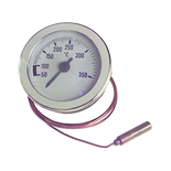 TERMOMETRO C/ CAPILAR 1MT P/ FORNO 50 a 350º Ø 50MM