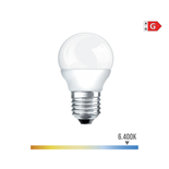 LAMPADA LED  ESFERICA  E27  5W  6400K