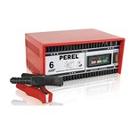 PEREL AC06 CARREGADOR DE BATERIAS CHUMBO 12V 6A      