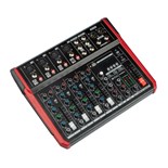 PROEL PLAYMIX8 MESA MISTURA 8CANAIS USB MP3 C/ EFEITOS / EQ.