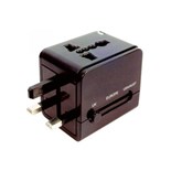 FICHA ADAPTADORA VIAGEM 2xUSB-A