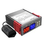 TERMOMETRO COM TERMOSTATO STC-3028 24V