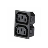 FICHA DUPLA USA FEMEA 3P PAINEL ENCAIXE