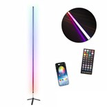 TUBO LED RGB 1.5MT BLUETOOTH C/ SUPORTE