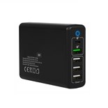 CARREGADOR 4xUSB-A | 1xUSB-C QUICK CHARGE 60W