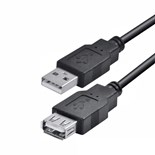 CABO USB-A 2.0 MACHO / USB-A FEMEA 3MTS