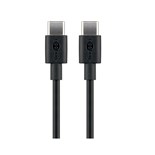 CABO USB-C MACHO / USB-C MACHO CHARGING 0.5MT