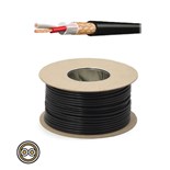 CABO INF. BLINDADO 2x0.22mm + MALHA (METRO)
