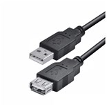 CABO USB-A 2.0 MACHO / USB-A FEMEA 5MTS