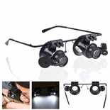 OCULOS COM LUPA 20X  