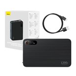 ARRANCADOR DE BATERIAS AUTO 1200A C/ 2 USB E LANTERNA