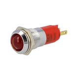 AVISADOR LED VERMELHO 24-28VDC 14,2mm IP67