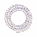 ORGANIZADOR DE CABOS TRANSPARENTE 16mm 2MTS
