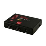 DISTRIBUIDOR COMUTADOR HDMI 1 ENTRADA 4 SAIDAS C/ COMANDO