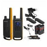 MOTOROLA TALKABOUT T82 EXTREME PACK 2 WALKIE-TALKIES PMR-446 C/ ESTOJO