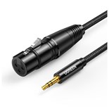 CABO JACK 3.5 MACHO/XLR 3P FEMEA 1MT