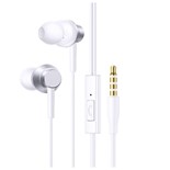 AURICULARES STEREO C/ JACK 3.5 C/ MICRO BRANCOS